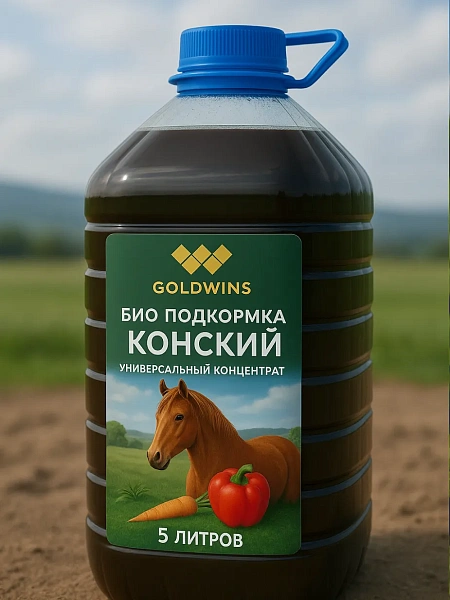 Универсальный концентрат конский (био подкормка) 5 л.
