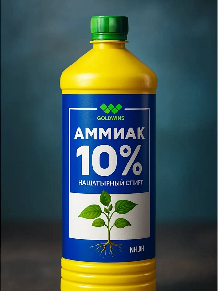 Аммиак (нашатырный спирт 10%) 1000 мл