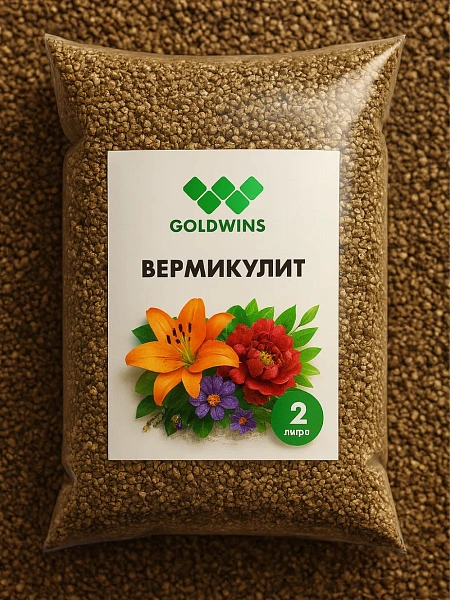 Вермикулит для растений и рассады 2л.