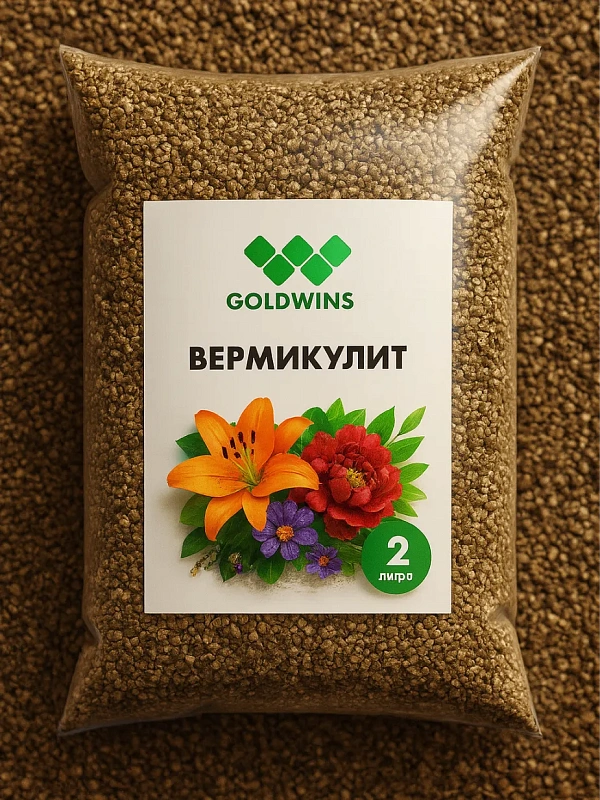 Вермикулит для растений и рассады 2л.